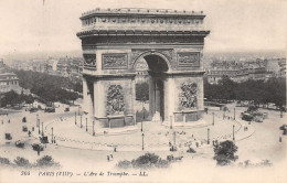 75-PARIS L ARC DE TRIOMPHE-N°4225-F/0329 - Triumphbogen