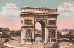 75-PARIS L ARC DE TRIOMPHE DE L ETOILE-N°4225-F/0263 - Triumphbogen