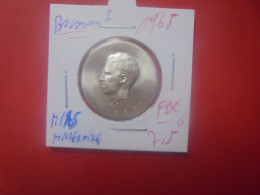 Baudouin 1er. "Millénaire Du Monnayage" BRUXELLES 1965 ARGENT (A.1) - Monarquía / Nobleza