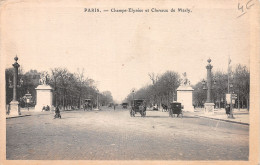 75-PARIS CHAMPS ELYSEES ET CHEVAUX DE MARLY-N°4225-F/0147 - Champs-Elysées