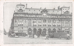75-PARIS LA GARE SAINT LAZARE-N°4225-F/0059 - Pariser Métro, Bahnhöfe