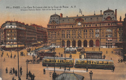 75-PARIS LA GARE SAINT LAZARE-N°4225-F/0033 - Pariser Métro, Bahnhöfe
