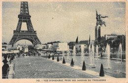 75-PARIS EXPO INTERNATIONALE 1937 TROCADERO-N°4226-A/0247 - Expositions