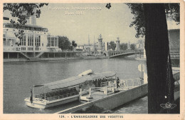 75-PARIS EXPO INTERNATIONALE 1937 EMBARCADERE DES VEDETTES-N°4226-A/0255 - Ausstellungen