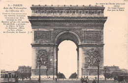 75-PARIS L ARC DE TRIOMPHE DE L ETOILE -N°4226-A/0069 - Arc De Triomphe