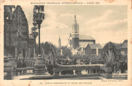 75-PARIS EXPO COLONIALE INTERNATIONALE ANGKOR VAT-N°4225-H/0019 - Expositions