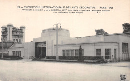 75-PARIS EXPO INTERNATIONALE DES ARTS DECORATIFS 1925-N°4226-G/0111 - Mostre