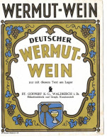 Labels - Wine & Champagne - Deutscher Wermut-Wein / Germany - Etikett Nr: 509 - Altri & Non Classificati