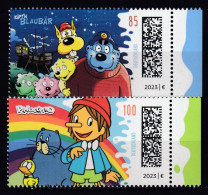 BRD 2023 Mi.3803+3804 Als Postfrische** Werte- „Käpt’n Blaubär+Pinocchio“ MNH - Unused Stamps
