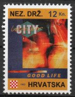 Inner City - Briefmarken Set Aus Kroatien, 16 Marken, 1993. Unabhängiger Staat Kroatien, NDH. - Croatie