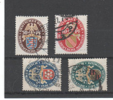 Deutsches Reich , Nr.398-401 , Nothilfe 1926 , Höchstwert Stempel Fraglich ( 160.-) - Used Stamps