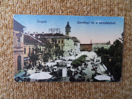 KB11/1121-Hongrie Szeged 1919 Szechényi Tér A Varoshazaval - Hongarije