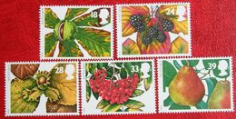 Autumn FRUIT (Mi 1463-1467) 1993 POSTFRIS MNH ** ENGLAND GRANDE-BRETAGNE GB GREAT BRITAIN - Unused Stamps