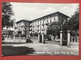 Cartolina - Montecatini Terme ( Pistoia ) - Grand Hotel La Pace - 1960 - Pistoia