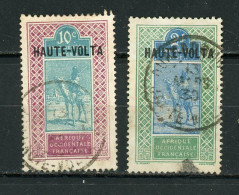 HAUTE VOLTA (RF) - CHAMELIER - N°Yt  16+26 Obli. - Used Stamps