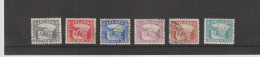 Islande 1931-32 - Yvert 139/44 Oblitere Cote 45€ - Usados