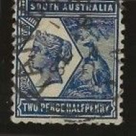 South  Australia     .   SG    .  296      .   O      .     Cancelled - Used Stamps