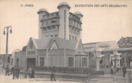 75-PARIS EXPO DES ARTS DECORATIFS TOUR DE CHAMPAGNE-N°4228-B/0109 - Ausstellungen