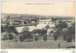 CORBEIL VUE GENERALE PRISE DES BROSSES - Corbeil Essonnes