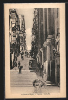 AK Valletta, A Street Of Stairs  - Malte