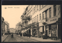 AK Ostende, Rue D`Ouest  - Sonstige & Ohne Zuordnung