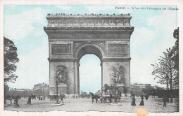 75-PARIS L ARC DE TRIOMPHE DE L ETOILE-N°4228-H/0065 - Arc De Triomphe