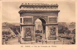 75-PARIS L ARC DE TRIOMPHE DE L ETOILE-N°4228-G/0103 - Triumphbogen