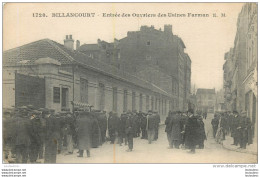 BILLANCOURT ENTREE DES OUVRIERS DES USINES FARMAN - Boulogne Billancourt