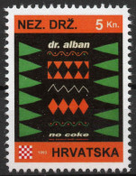 Dr. Alban - Briefmarken Set Aus Kroatien, 16 Marken, 1993. Unabhängiger Staat Kroatien, NDH. - Croatia
