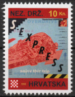 S-Express - Briefmarken Set Aus Kroatien, 16 Marken, 1993. Unabhängiger Staat Kroatien, NDH. - Croatia