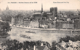 75-PARIS NOTRE DAME ET LA CITE-N°4229-D/0357 - Notre Dame Von Paris