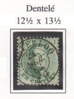 N° 13A OBLITERE  BON CENTRAGE - 1863-1864 Medaillen (13/16)