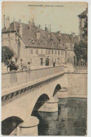 25 – PONTARLIER – Le Pont De L'Hôpital – CP Couleur Toilée (Faivre Locca?) CP Ayant Circulée - Pontarlier