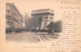 75-PARIS L ARC DE TRIOMPHE DE L ETOILE-N°4229-H/0343 - Arc De Triomphe