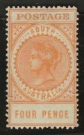 South  Australia     .   SG    .  299    .   *      .     Mint-hinged - Mint Stamps