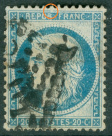 France  37  Ob TB  Filet Brisé Au Nord   Voir Scan Et Description   - 1870 Beleg Van Parijs