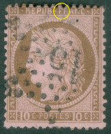 France  54 Ob  Defectueux   Variété   Pranc  - 1871-1875 Ceres