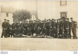 CARTE PHOTO CAMP DE SISSONNE 1914 - Barracks