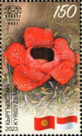 Kyrgyzstan - KEP - 2023 - Arnold's Rafflesia - 30 Years Of Relations With Indonesia - Mint Stamp - Kirghizistan