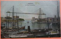 CARTE MARSEILLE - 13 - LE PONT TRANSBORDEUR - SCAN RECTO/VERSO - 8 - Oude Haven (Vieux Port), Saint Victor, De Panier