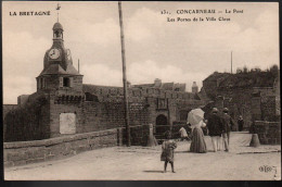 Finistère , Concarneau , Le Pont , Les Portes De La Ville Close - Concarneau