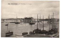 Finistère , Concarneau , La Ville Close Et Le Passage - Concarneau