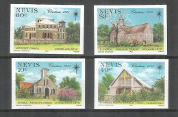 Nevis 1985 Mint Stamps MNH (**) Set  Imperf. - Castles