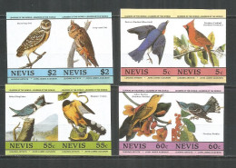 Nevis 1985 Mint Stamps MNH (**) Set Birds Imperf. - Collections, Lots & Séries
