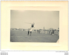 PHOTO HELICOPTERE  FORMAT  11 X 7.5 CM - Luftfahrt