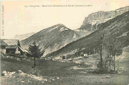 38 - Isère - Massif De La Chartreuse Et Le Col Du Cucheron 1080m - CPA - Voir Scans Recto-Verso - Autres & Non Classés