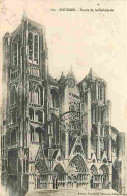 18 - Bourges - Façade De La Cathédrale - Oblitération Ronde De 1919 - CPA - Voir Scans Recto-Verso - Bourges