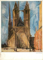 Art - Peinture - Lyonel Feininger - Marktkirche In Halle 1931 - Church On Halle Market - CPM - Voir Scans Recto-Verso - Peintures & Tableaux