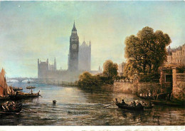 Art - Peinture - Richard Drabble - Westminster And The Houses Of Parliament - CPM - Voir Scans Recto-Verso - Malerei & Gemälde