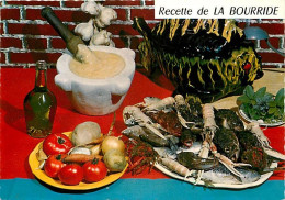 Recettes De Cuisine - Bourride - Carte Neuve - Gastronomie - CPM - Voir Scans Recto-Verso - Recipes (cooking)